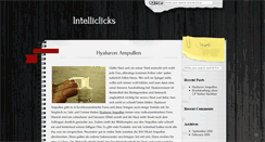 Desktop Screenshot of intelliclicks.com